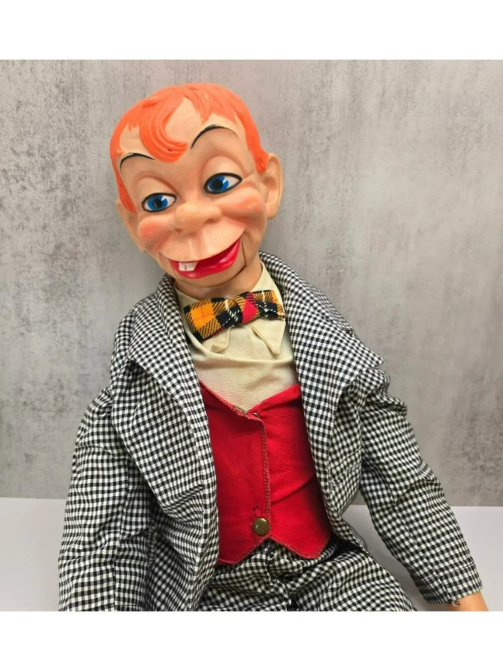 Vintage Ventriloquist Dummy Mortimer Snerd Doll 30
